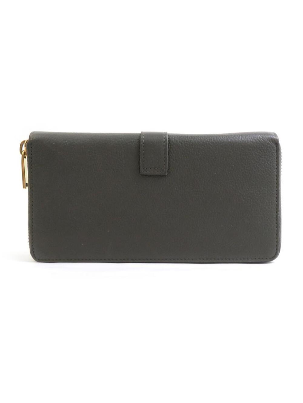 Auth Saint Laurent Zip Around Long #268203S27B - Picture 2 of 8